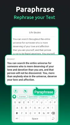 Ai Chat Keyboard Generate Text android App screenshot 2